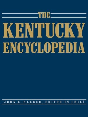 cover image of The Kentucky Encyclopedia